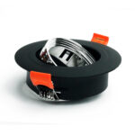 MR16 , Gu5.3 Swivel Frame Black * Silver Round Model. - Image 5